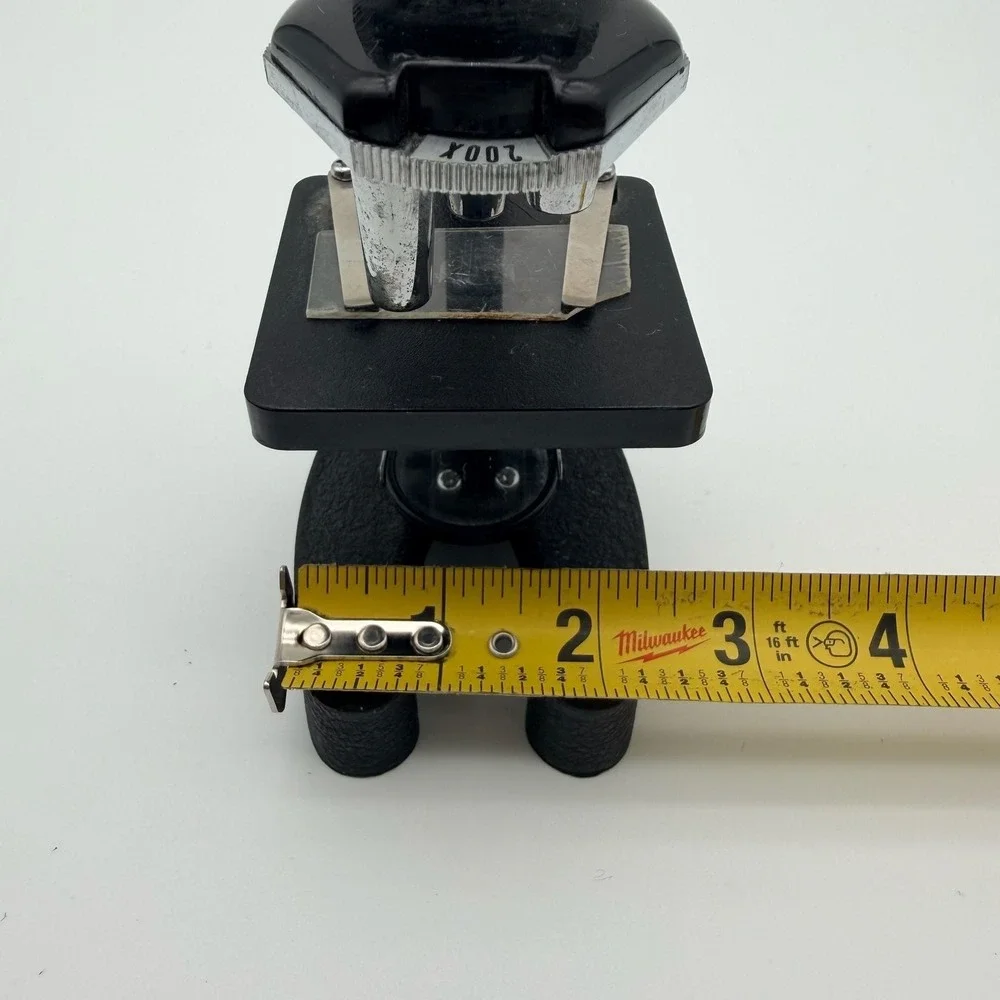 Vintage Creative Science 100x-300x Student Microscope decorative bookshelf displ